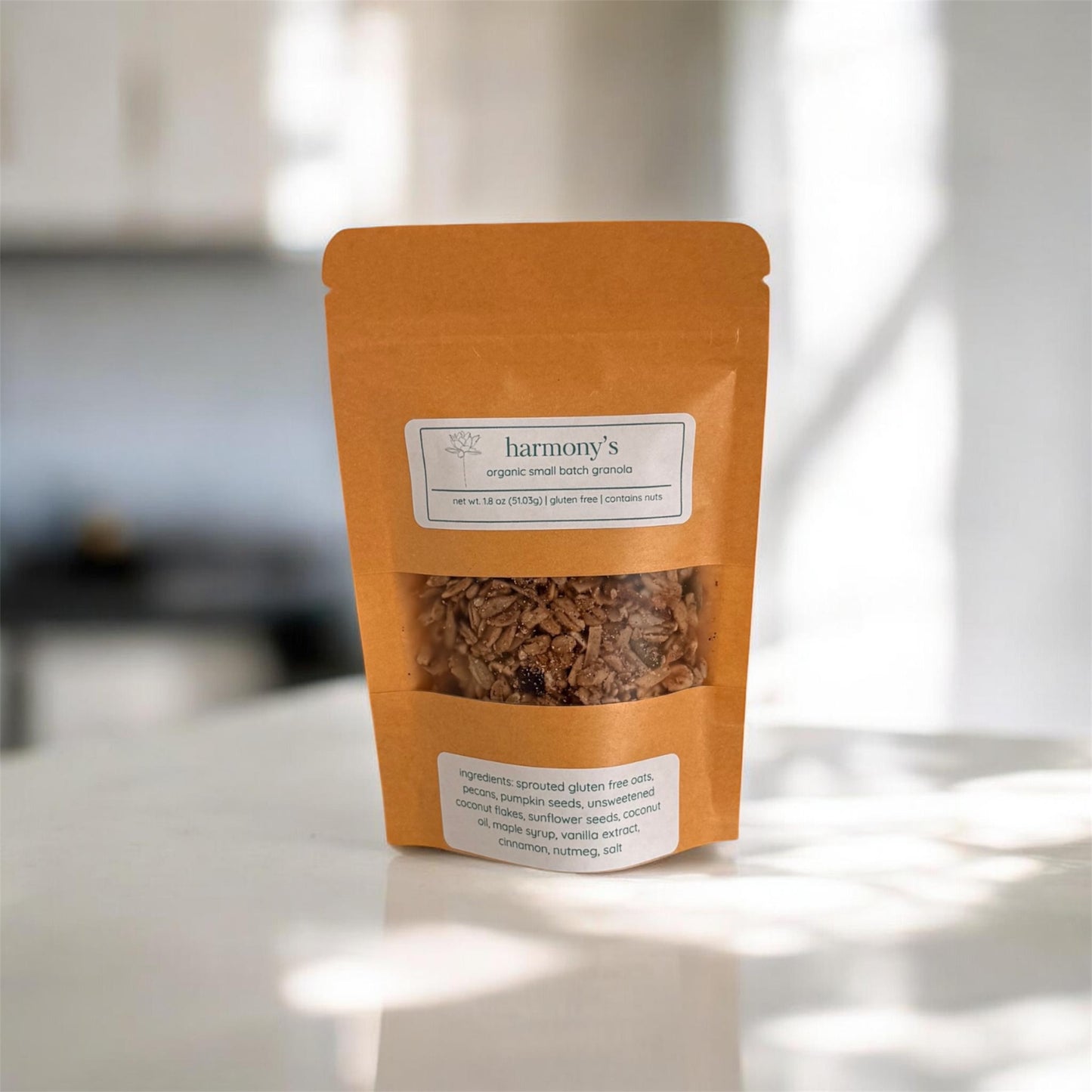harmony's organic mini granola bags - original