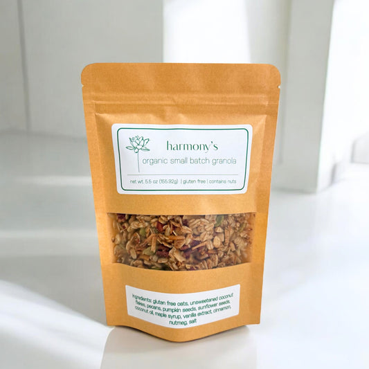 harmony's organic small batch granola - original